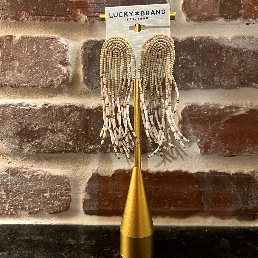🍀Lucky Brand Beaded Statement Earring🍀